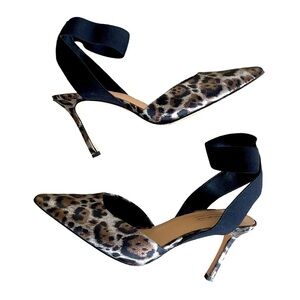 Antonio Melani Leopard Print Heels Size 9.5